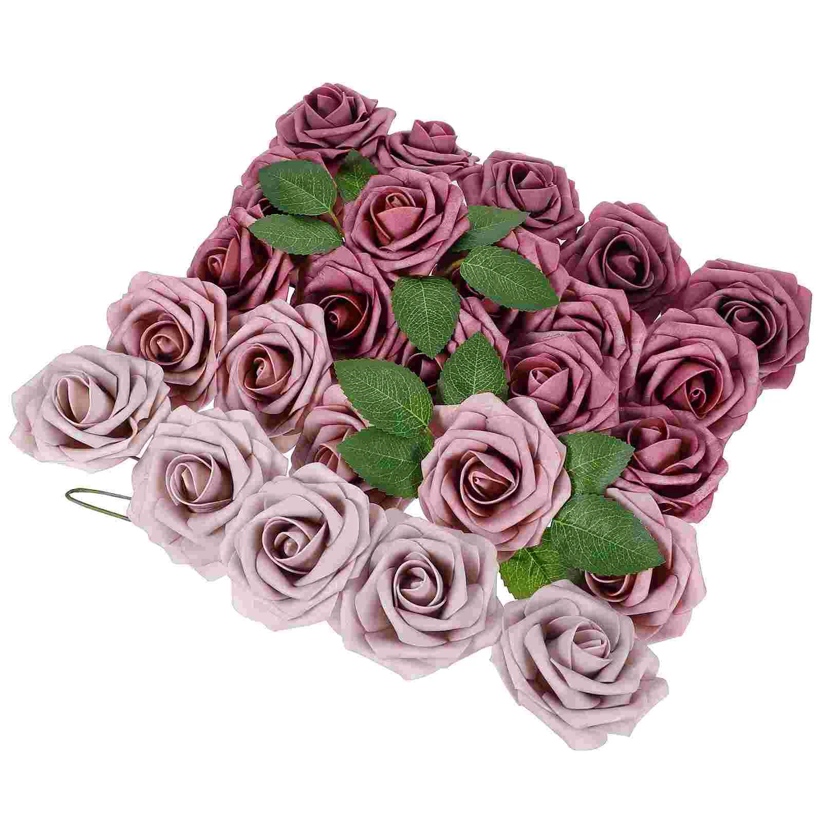 

Wedding Favors Artificial Flowers for DIY Simulation Decor Romantic Foam Valentine's Day