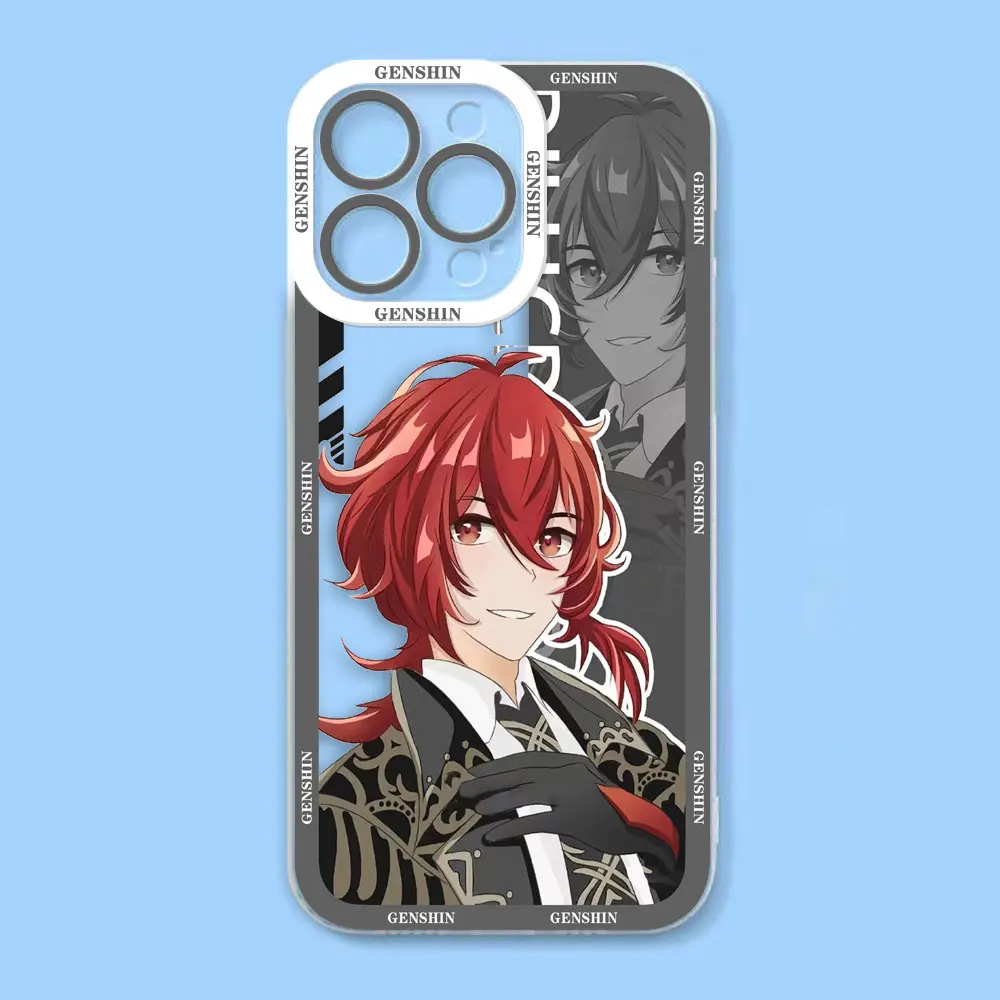 Xiao Rail Clear Phone Case – Genshin Impact Design