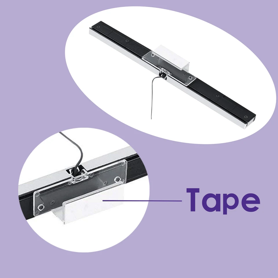 Sensor Bar Nintendo Wii E Wii U Barra Movimento Infrarossi - Foto 5