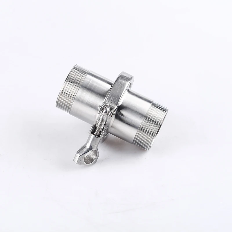 

1/4“ 3/8” 1/2" 3/4" 1” 1-1/4” 2” Tri Clamp Cover Thread Ferrule Adapter Stainless Steel SS304 with Sillicon Gasket Pipe Fitting