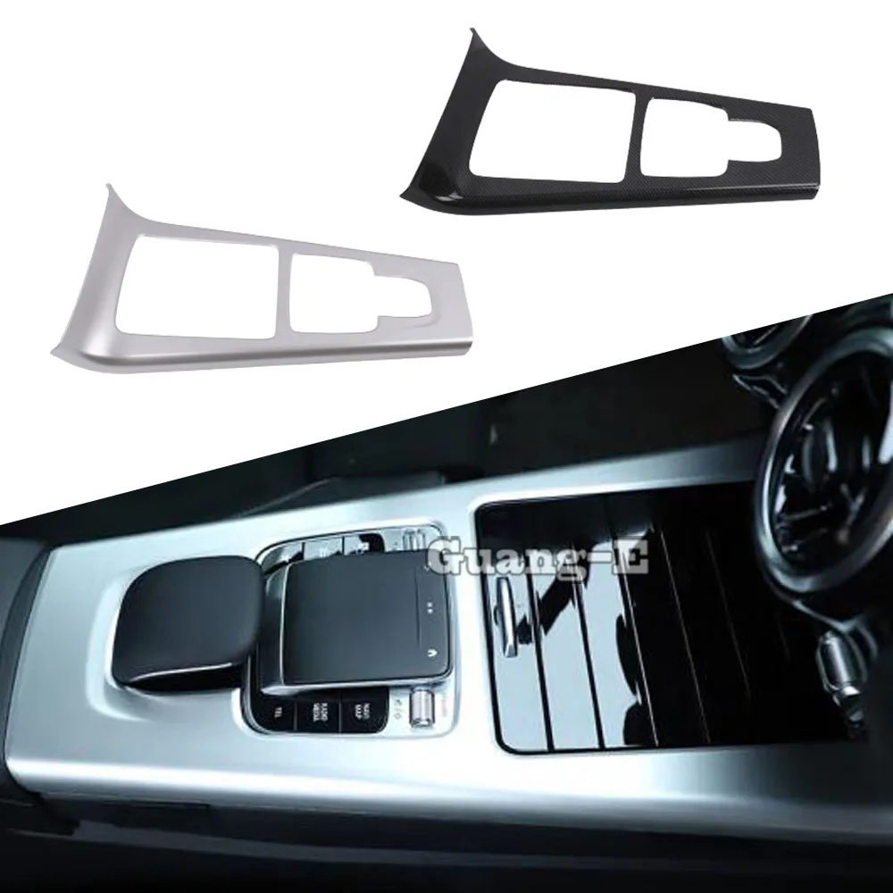 

For Mercedes Benz A Class W177 A180 A200 A250 2019 2020 2021 2022 2023 Middle Handbrake Shift Stall Paddle Cup Switch Frame Trim