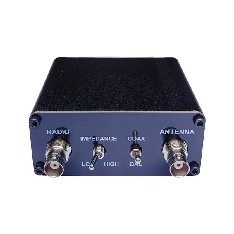 QRP Z-Match 수동 안테나 튜너 3-28 Mhz 업그레이드 튜너(동축 및 밸런스드 스위치 포함)