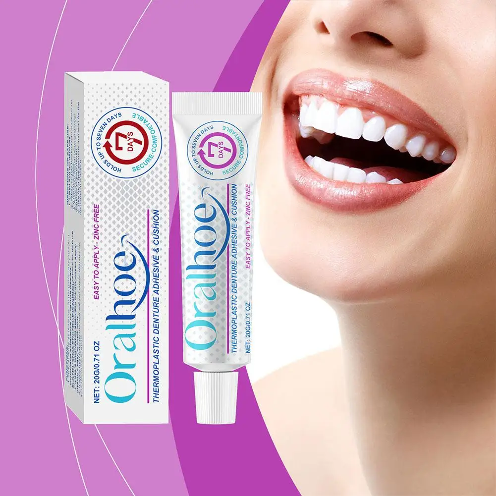 Long Lasting Thermoplastic Denture Adhesive for Oral Care