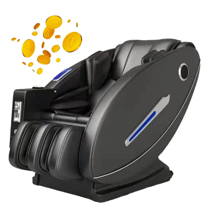 New Coin Operated Commercial 3D Zero Gravity Vending Massage Chair with Payment System