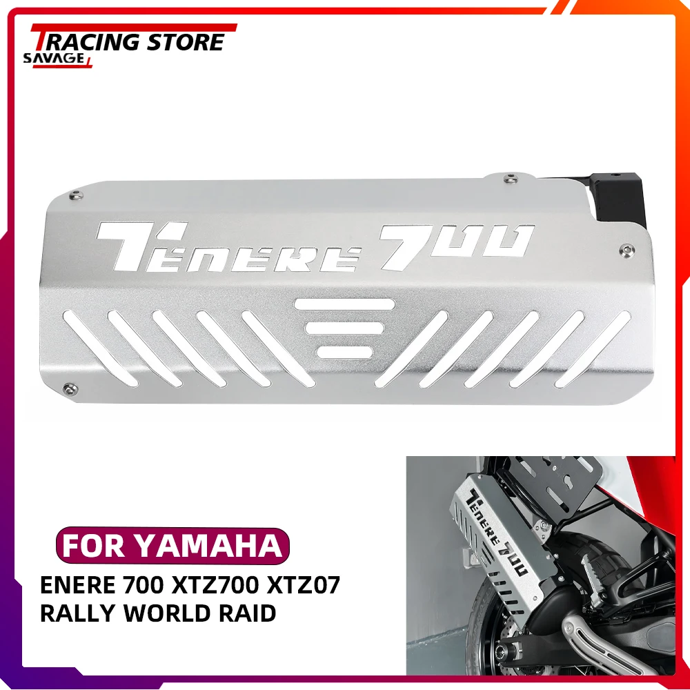 

Tenere700 Exhaust Pipe Guards Cover For YAMAHA Tenere 700 XTZ07 XTZ700 World Raid Rally Motorcycle Crash Protector Heat Shields