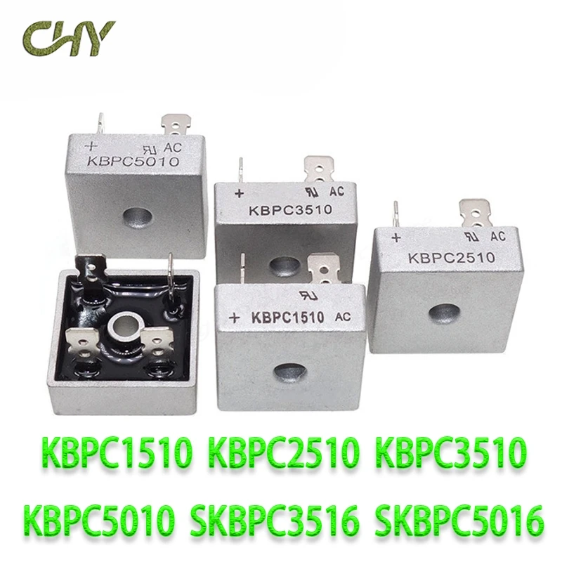 1PCS KBPC5010 Diode Bridge bridge rectifier KBPC3510 KBPC1510 KBPC2510 SKBPC5016 SKBPC3516 New and Original