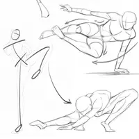 Книга Структура человеческого тела Художественная копия Практика Книга Художественная трассировка Эскиз Ручная роспись Учебные книги Линейный чертеж Практические книги — изображение 3