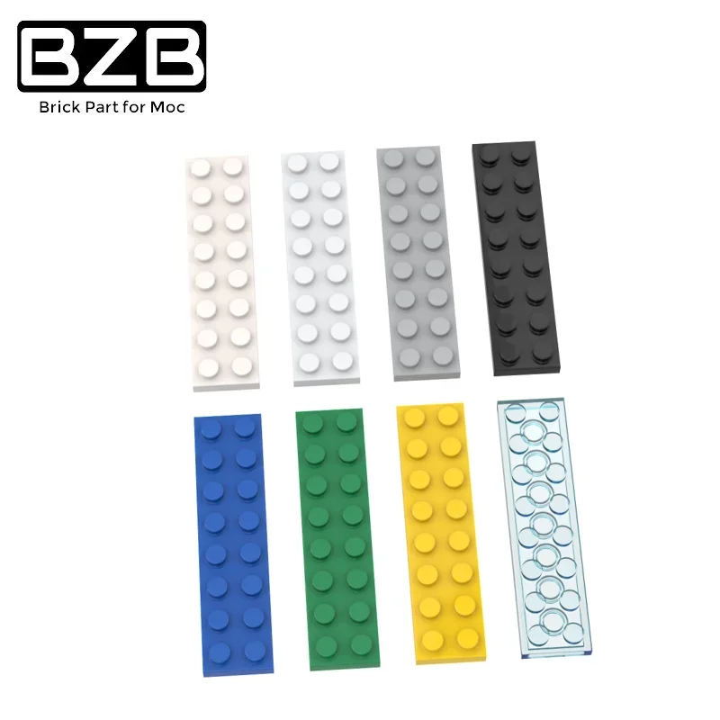 

BZB MOC 3034 2x8 Board Building Block High-tech High-tech Brick Parts Kids DIY Educational Toys Best Gifts