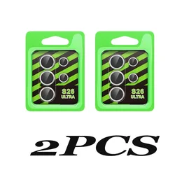 Enhanced Metal Camera Lens Protector - Premium Snap - On 3D Anti - Scratch Ring Glass (1/2 Pcs) (2 PCS)