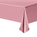 Glossy rose gold