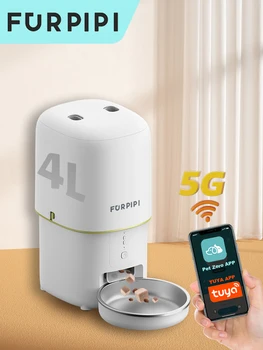 Smart Cat Feeder Automatic Dog Feeder Cat Slow Food Machine With Timed Quantitative Automatic Pet Food Dispenser Cat Dog Bowl 1