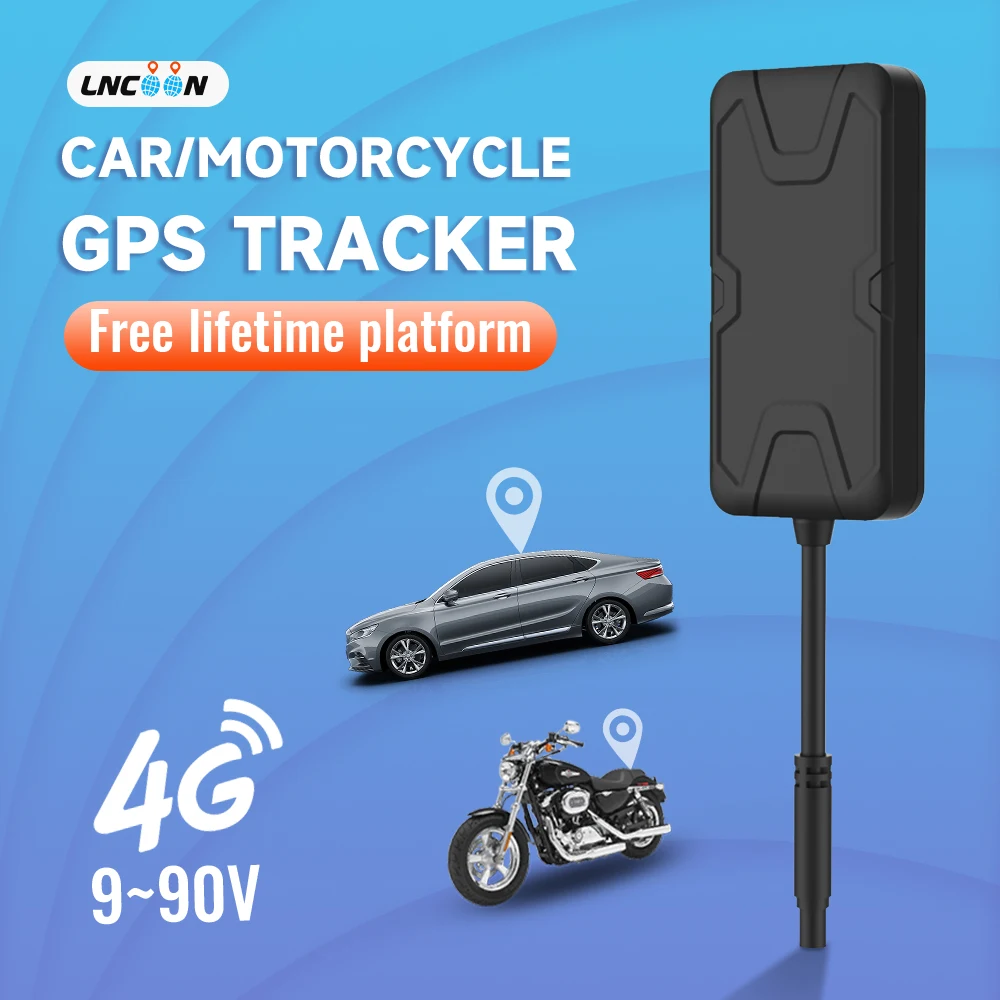 JIMIMAX LTE Vehicle GPS Tracker Car 4G 2G Locator With Relay JM-C41 C21 Motorcycle Alarm 9-90V Waterproof Free APP Anti-thieft