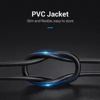 HDTV Male to VGA Male 1080P 60Hz HD Compatible Cable to VGA Adapter Digital to Analog for Computer Laptop 5