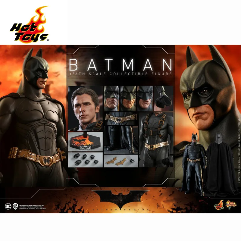 

In Stock Hottoys 1/6TH MMS595 Batman Bruce Wayne HT Original Anime Action Figures Collectible Model Toys
