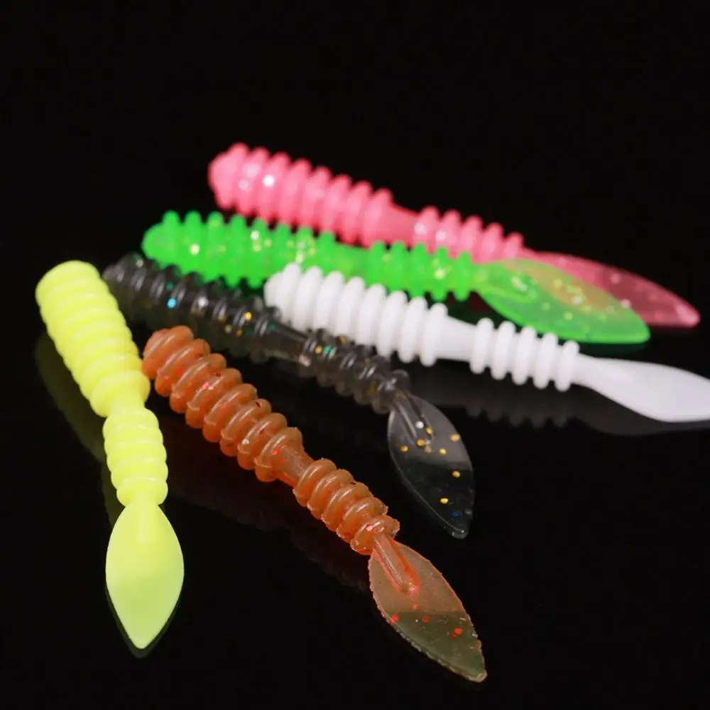 20Pcs 4cm Soft Bait for Fishing Wobblers Mini Ocean Rock Fishing Soft ...