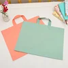 50PCS  Wholesale Color Beauty Plastic Shopping Bags with Handle Personal General Clothes Gift Packaging Bag Convenient Pouch 5
