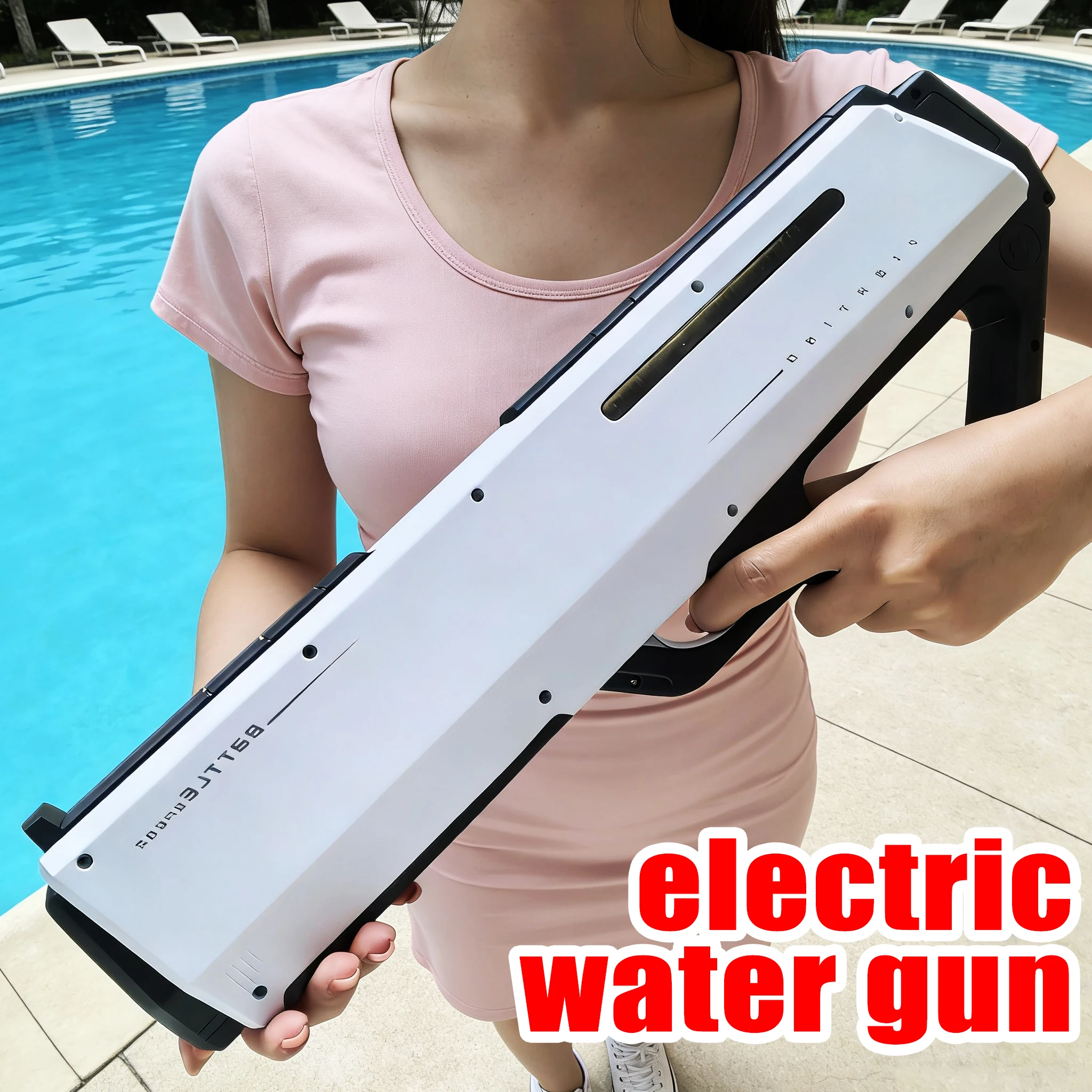 Electric Automatic Water Gun Continuous Firing Summer Pool Toy_voghion.com