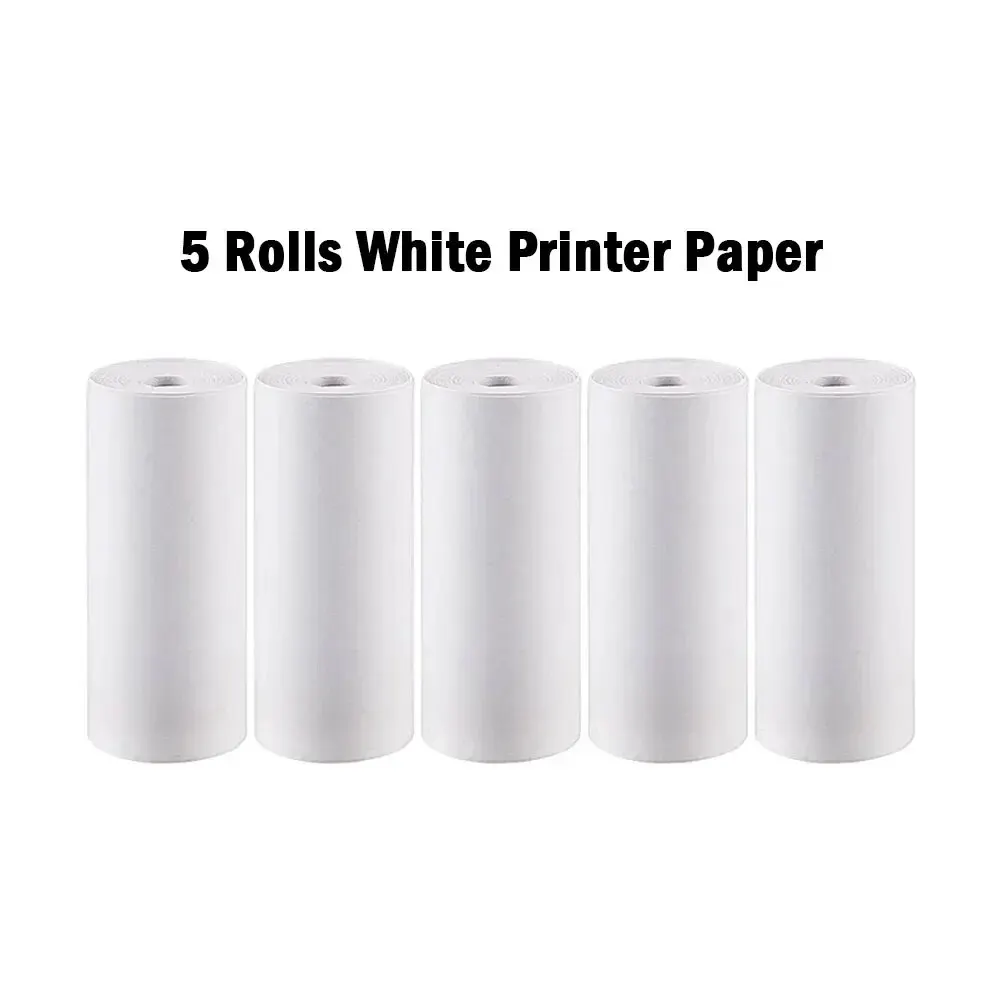 Compact Portable Thermal Printer Paper - Self-Adhesive 57mm Labels