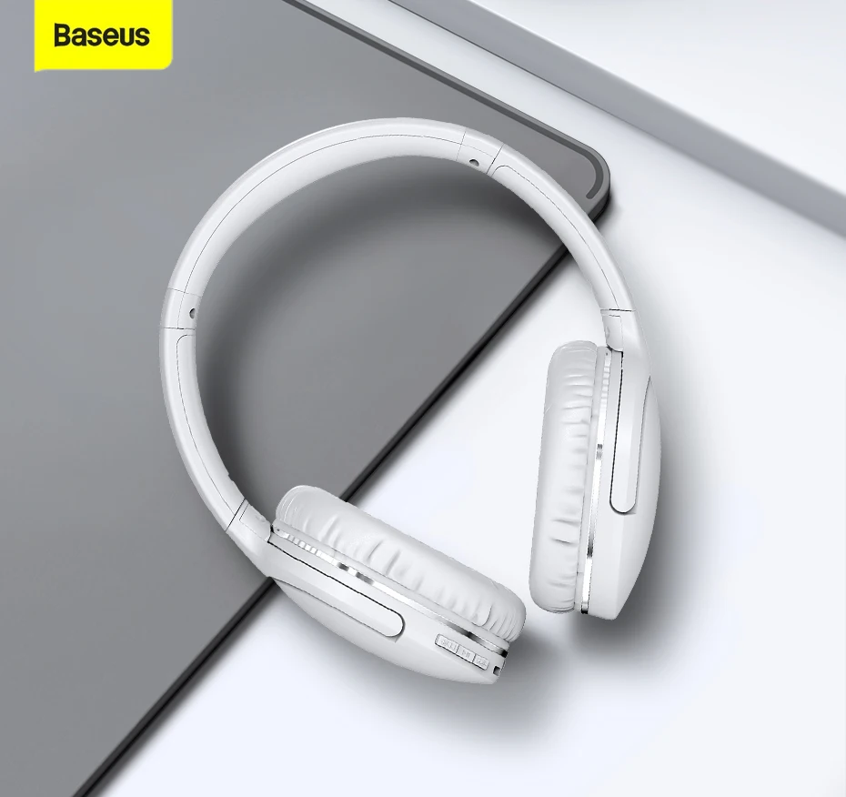 

Baseus D02 Pro Wireless Headphones Sport Earphones with Audio Cable for iPhone Tablet Laptop Headset Ear Buds