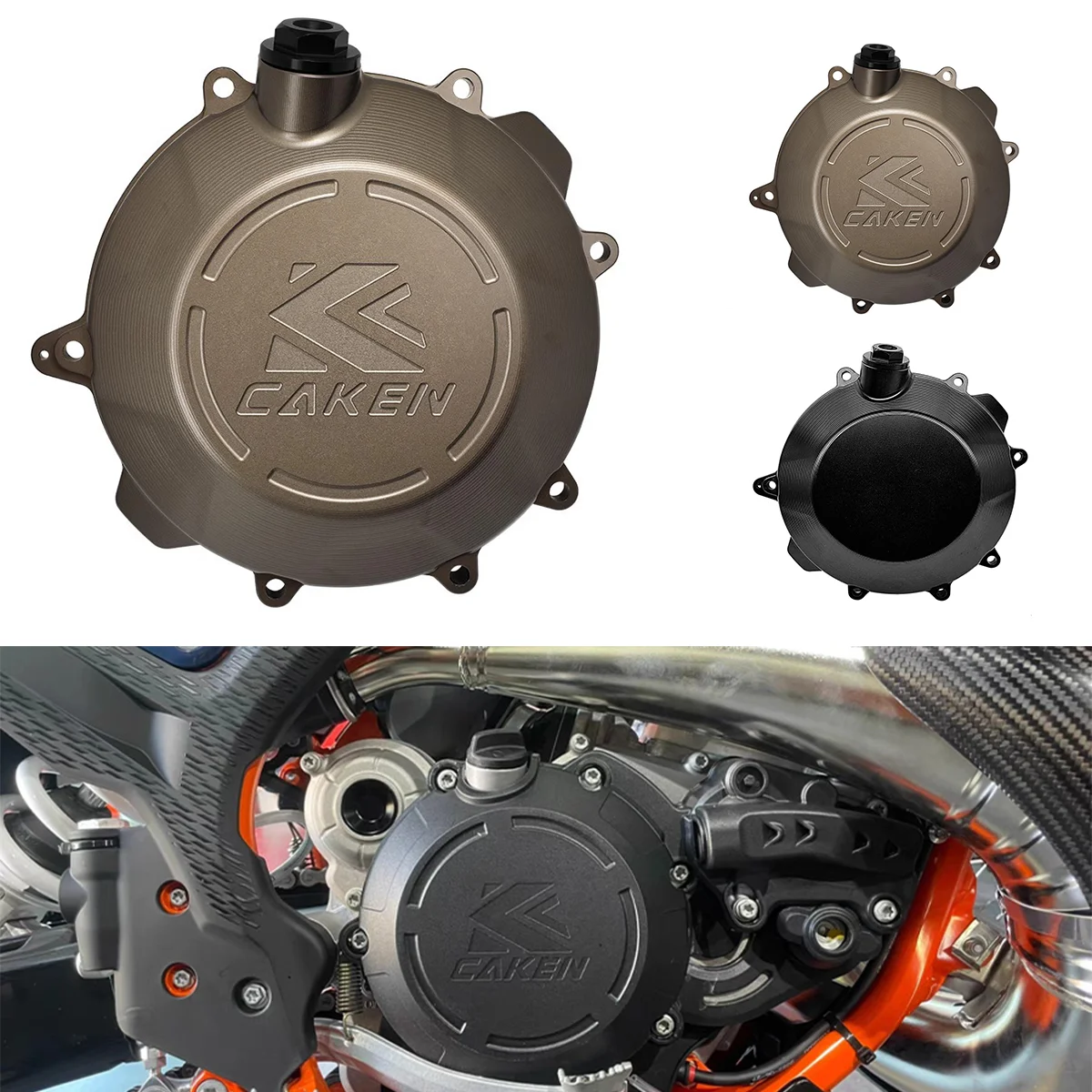 MotorcycleClutchCoverGuardProtectorCaseForKTMXCSXXCWEXCSix