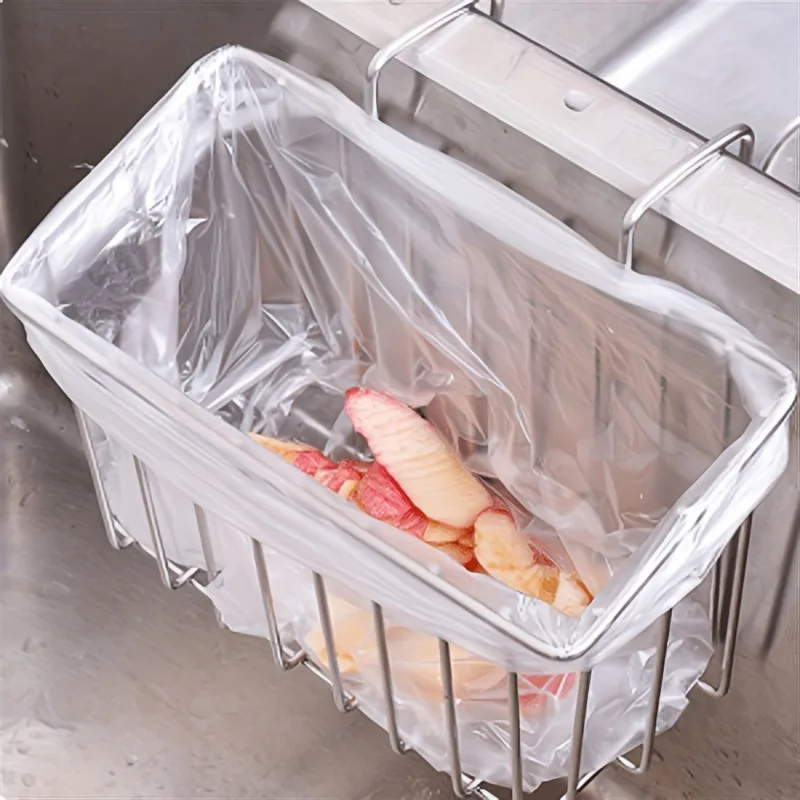 Sponge Holder, Brush and Soap Dishwashing Liquid Drainer Basket - Essential Kitchen Accessory for Easy Cleaning and Organization