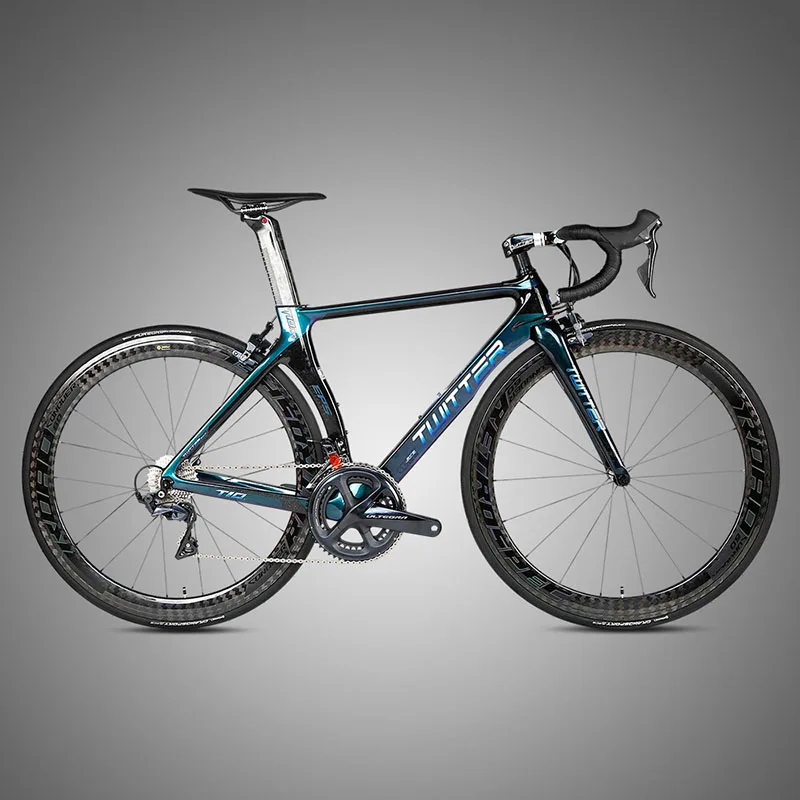 

TWITTER Full color change T10pro RIVAL-22S 700*25C breaking wind racing carbon fiber road bike C brake line велосипеды bicycles