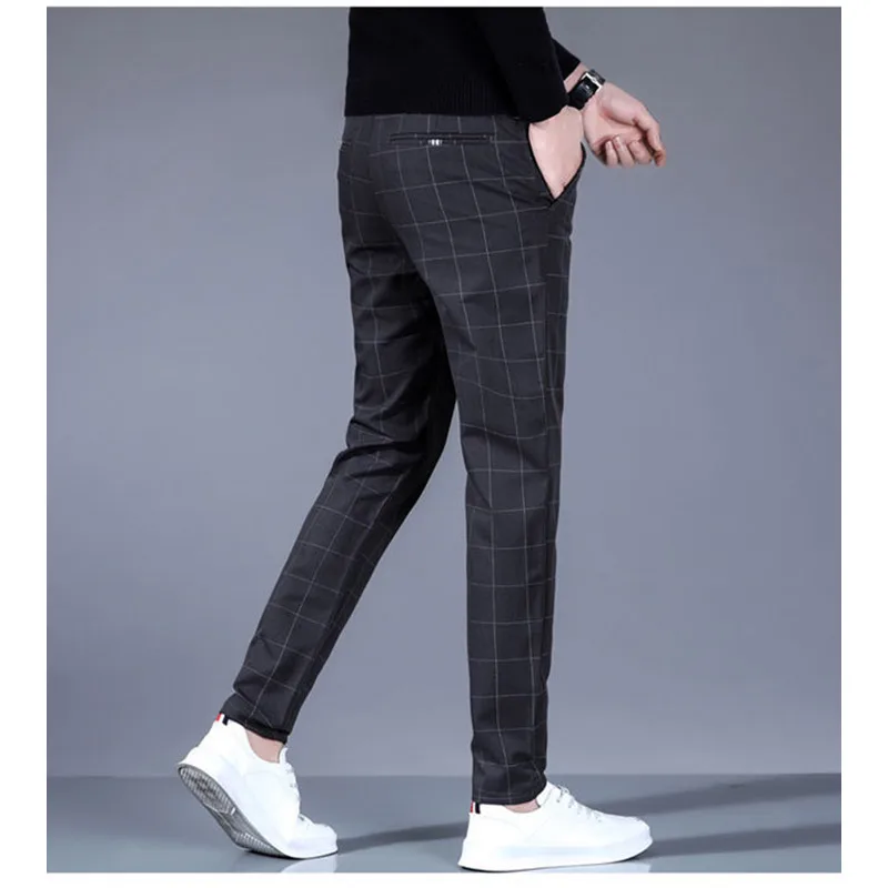 Summer Elegant Fashion Harajuku Slim Fit Trousers Loose All Match Sport Casual Pants Solid Pockets Thin Style Straight Leg Pants