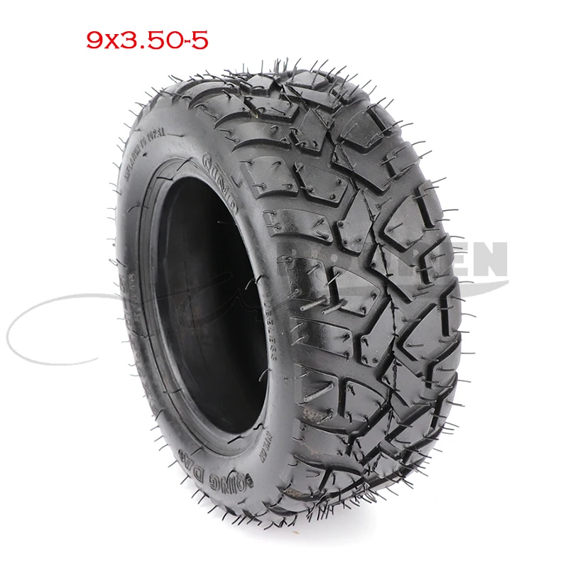 9x3.50 5 Electric Scooter Tubeless Off Road Tire 9 Inch Vacuum Wear
