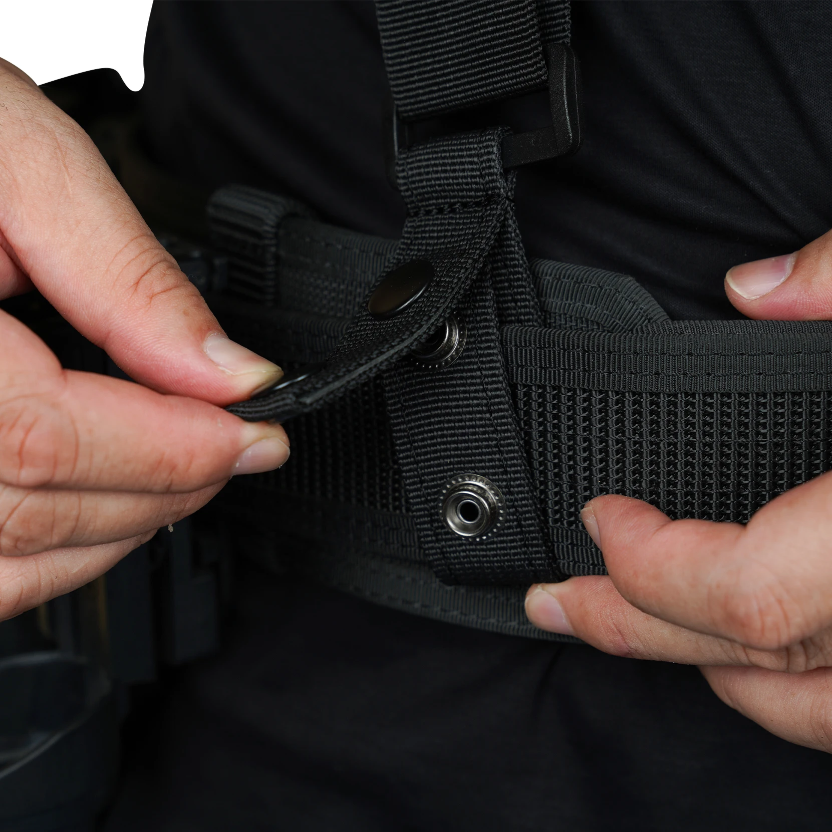 KUNN タクティカルサスペンダー 警察デューティベルトハーネス 男性用