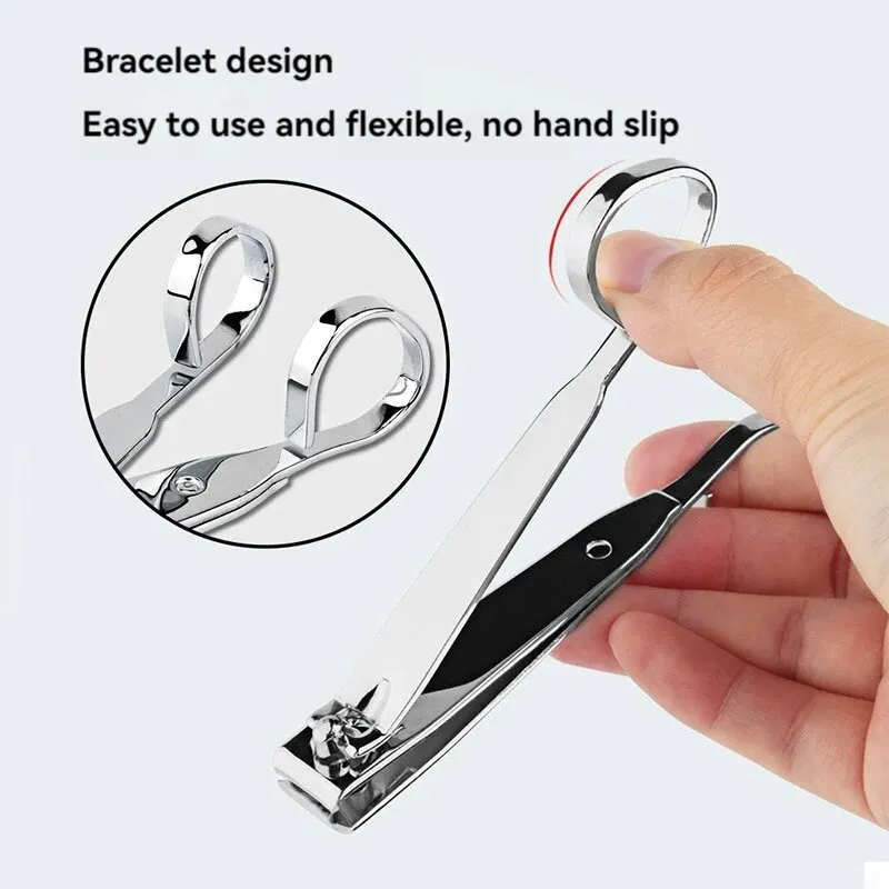 Portable Nail Clippers Beauty Nail Tools Convenient Storage Sharp Good Scissors Clippers Manicure Toenails Tools