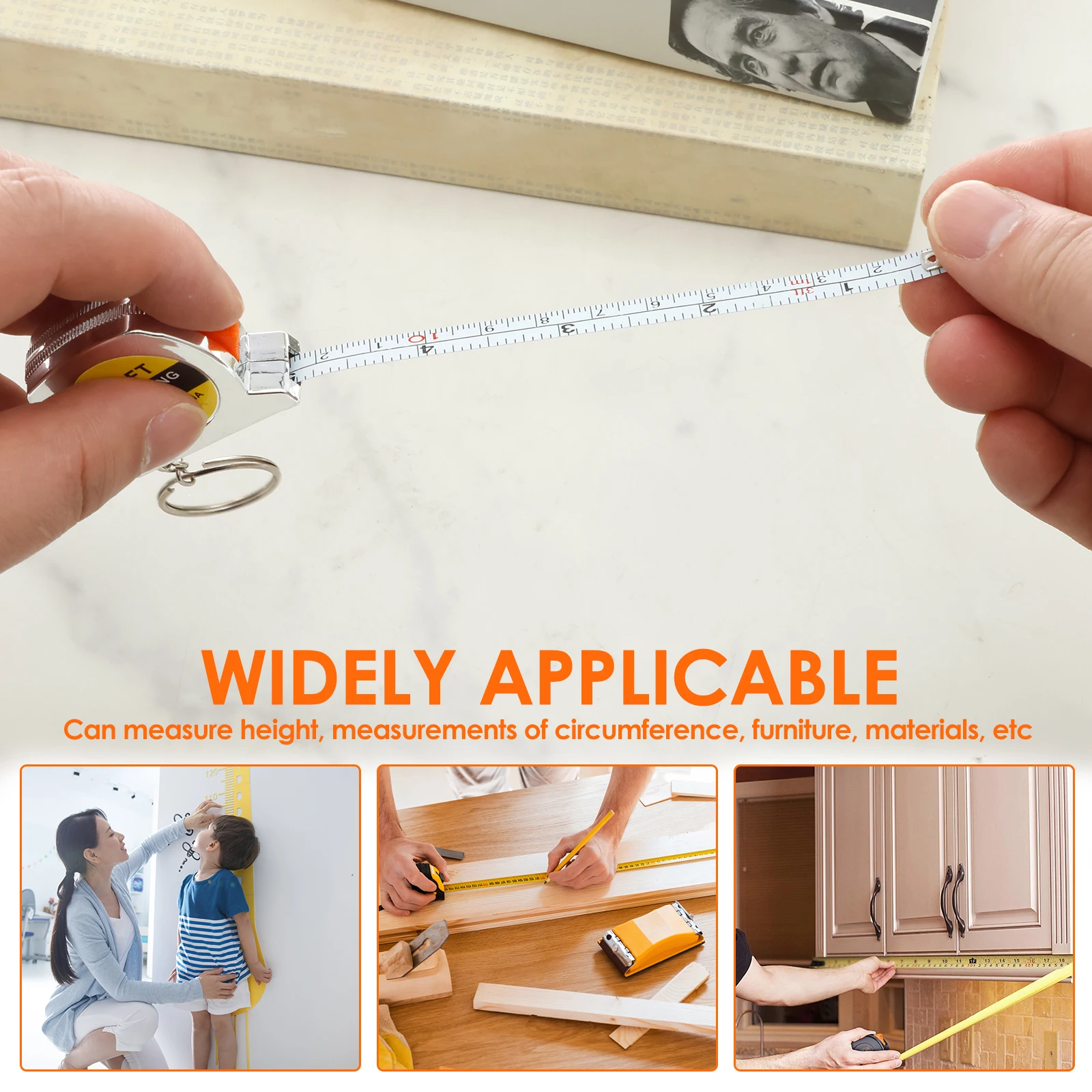 Tape measure measuring tape 15/30Pcs Mini Tape Measure for height measuring