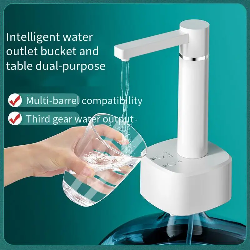 

Automatic Water Bottle Pump Dispenser Rotatable adjustment USB charging Desktop X115 Rechargeable Water Pump Dispenser