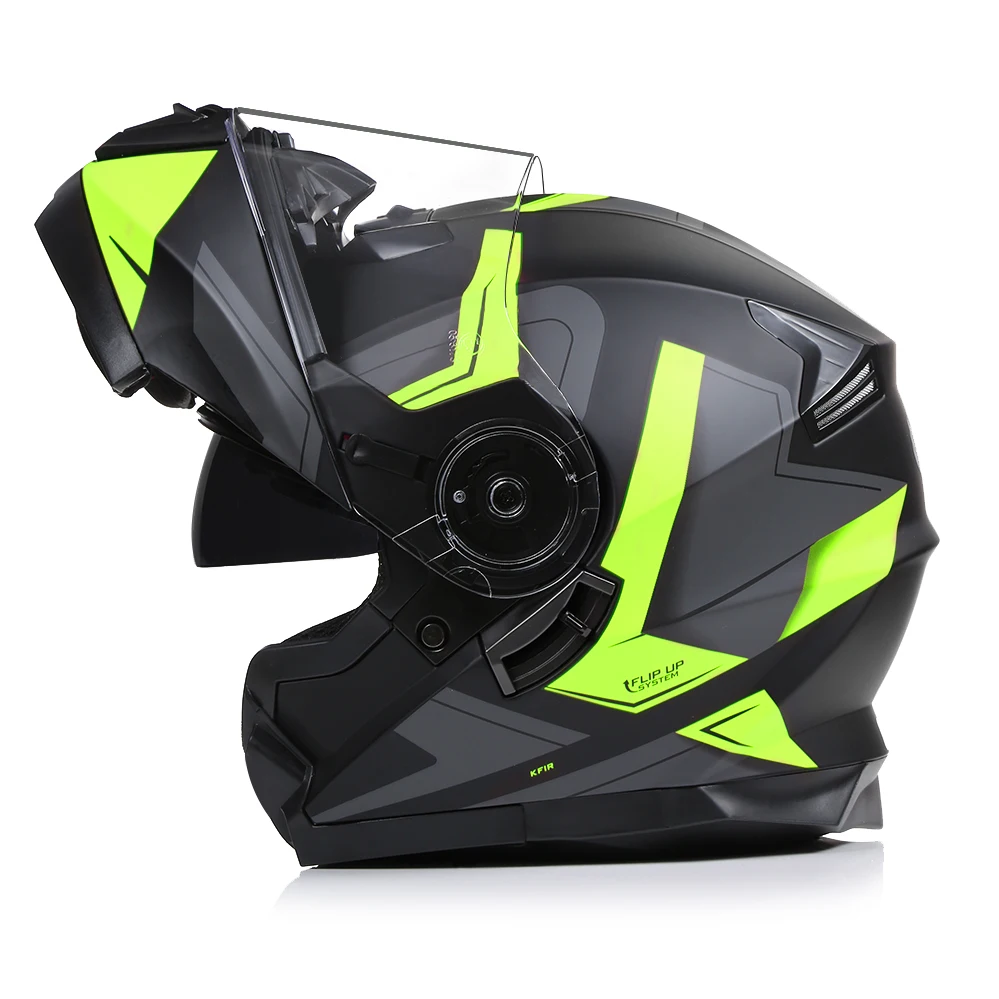 

DOT Riding Flip Up Helmets Dual Lens Motorcycle Helmet Motorbike Motocross Moto Helmet Crash Scooter Casco Motocross Capacete