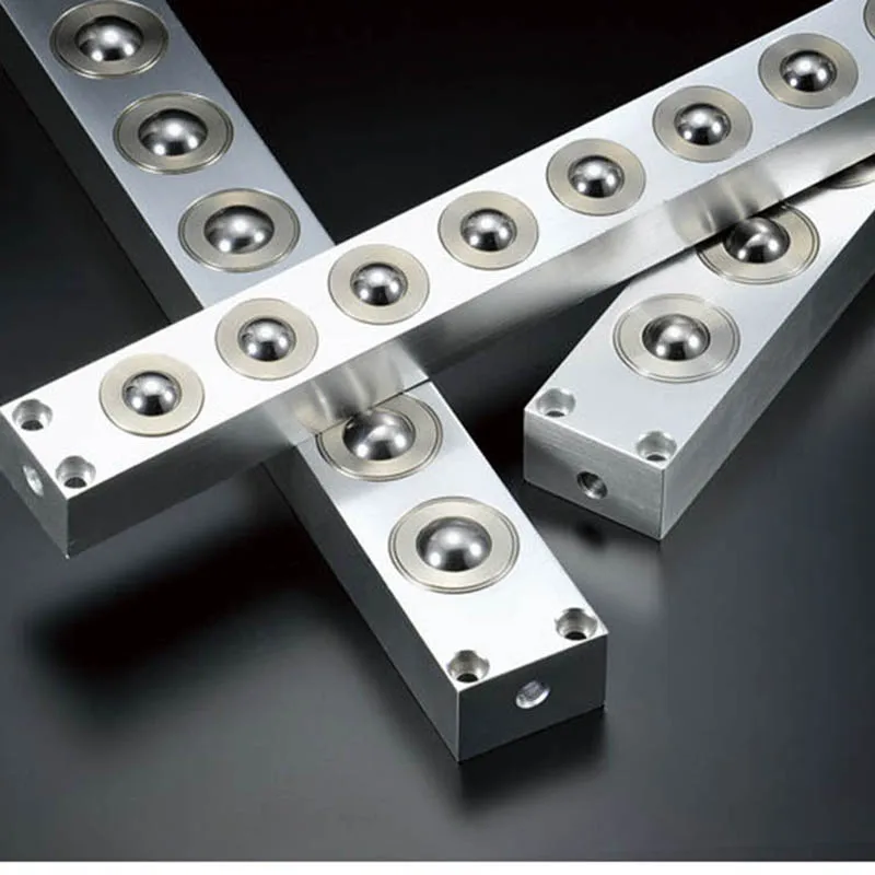 ZBUHL ZBUHA400 Hex Head Stud Press-Fit Conveyor Ball Rollers Ball Transfer Units for table rollers