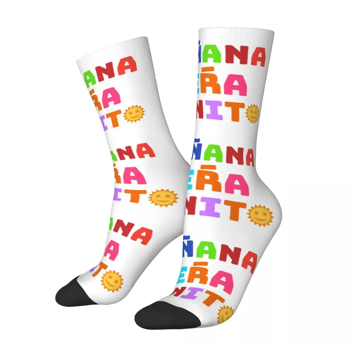 

Karol G Manana Sera Bonito Socks Men's Women's Polyester Fashion Socks Novelty Spring Summer Autumn Winter Socks Gifts