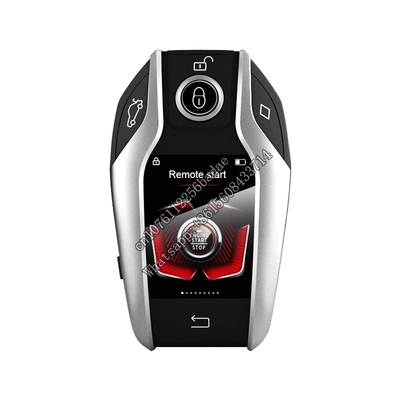 

LCD Smart Car Key PKE less Push Button Engine Start Remote Starter Alarm with for Hyundai