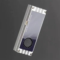 M.2 SSD Heatsink Turbo Cooling Fan Silent Thermal Conductor OLED Temperature Display Computer Cooling Equipment Accessories - Image 4