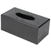 Black Wooden Tissue Box Napkin Case Elegant  Tissue Holder for Home Hotel Living Room Napkin Box Tissue Box Tissue Holder 3