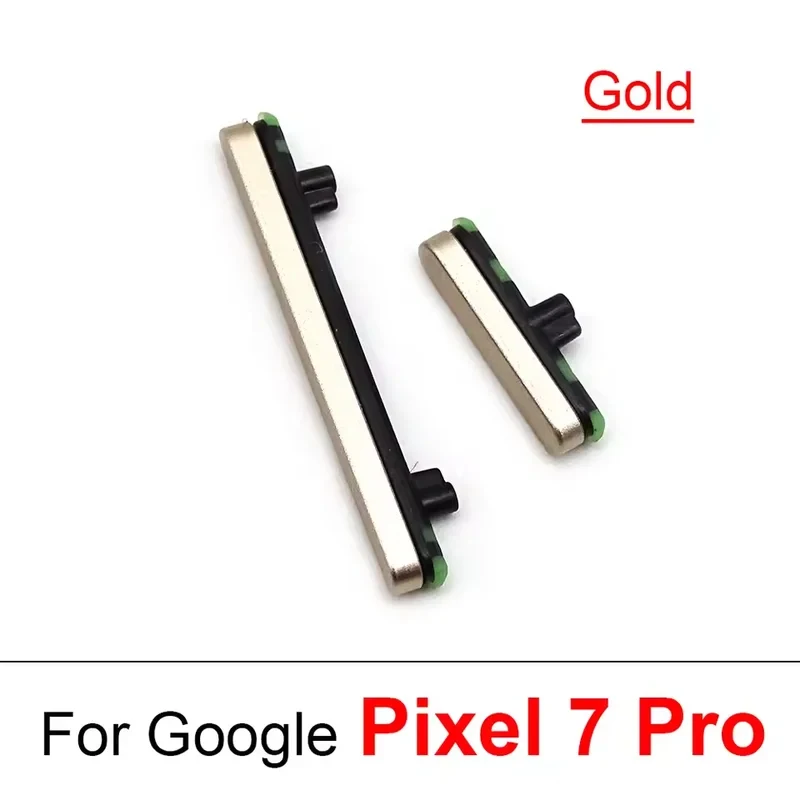 Google Pixel 7 / 7 Pro용 전원 버튼 + 볼륨 버튼 제어 버튼 휴대폰 교체 부품