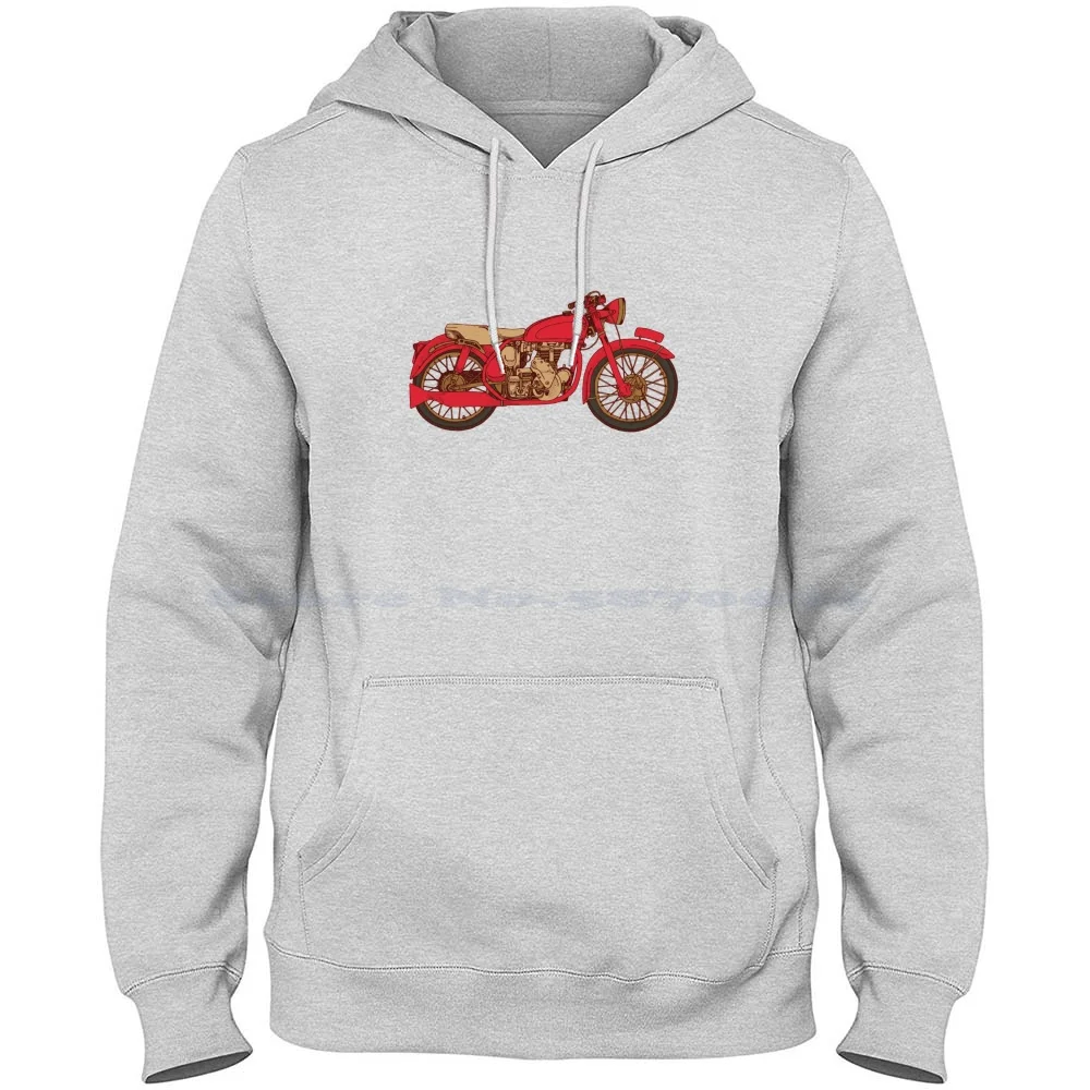 Classic Vintage Moto 100% Cotone Felpa Con Cappuccio Classic Vintage Moto Bike Bullet Moto Vintage Anni '70 Vintage Anni '80 Anni '90