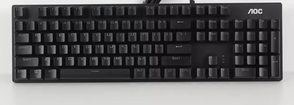 기계식 게이밍 키보드 실리콘 투명 커버 스킨 보호대 가드, AOC GK410 GK420 GK430 GK530