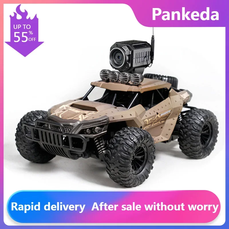 

RC Car with Camera Full HD 480P 1:18 25KM/H High-Speed Racing Drift Car Wifi Camera Remote Control Car Toys for Children