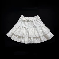 Summer Sweet Bow Lolita Cake Skirts Womens Kawai Lace Ruffles Pleated Skirt Girl Japan Elegant High Waist A-Line Y2k Short Skirt 2