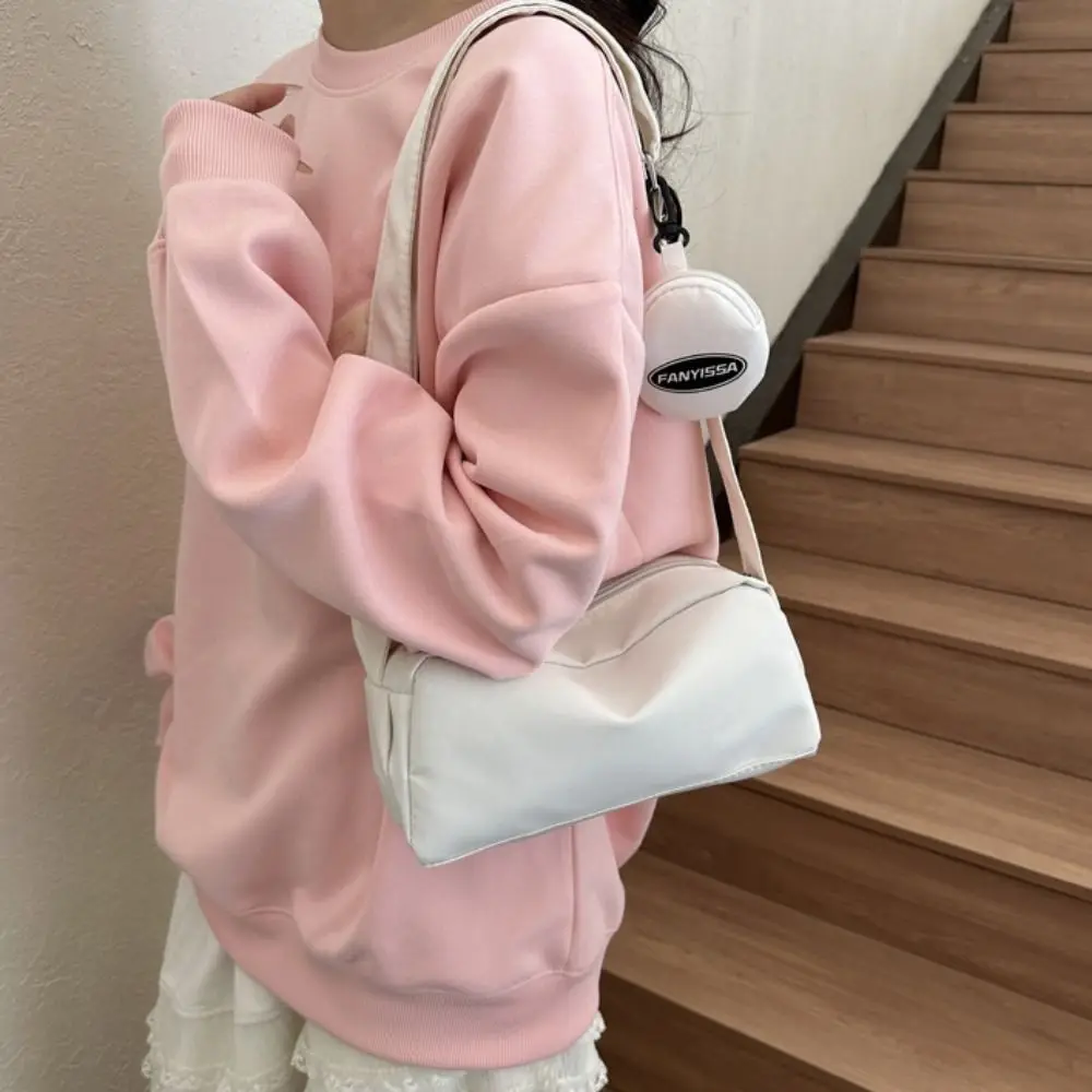 

Nylon Crossbody Bag Women's New Fashion Shoulder Bag Simple Lightweight Sports Style Small Messenger Bag Handbag