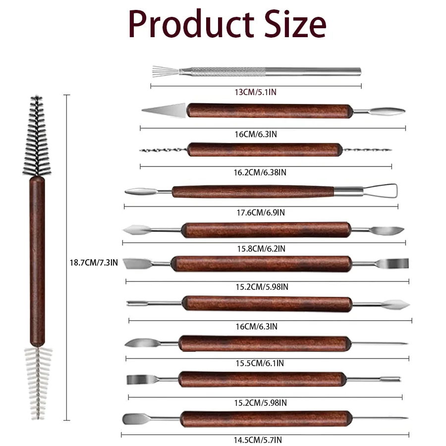 Pottery & Clay Tool Set 3