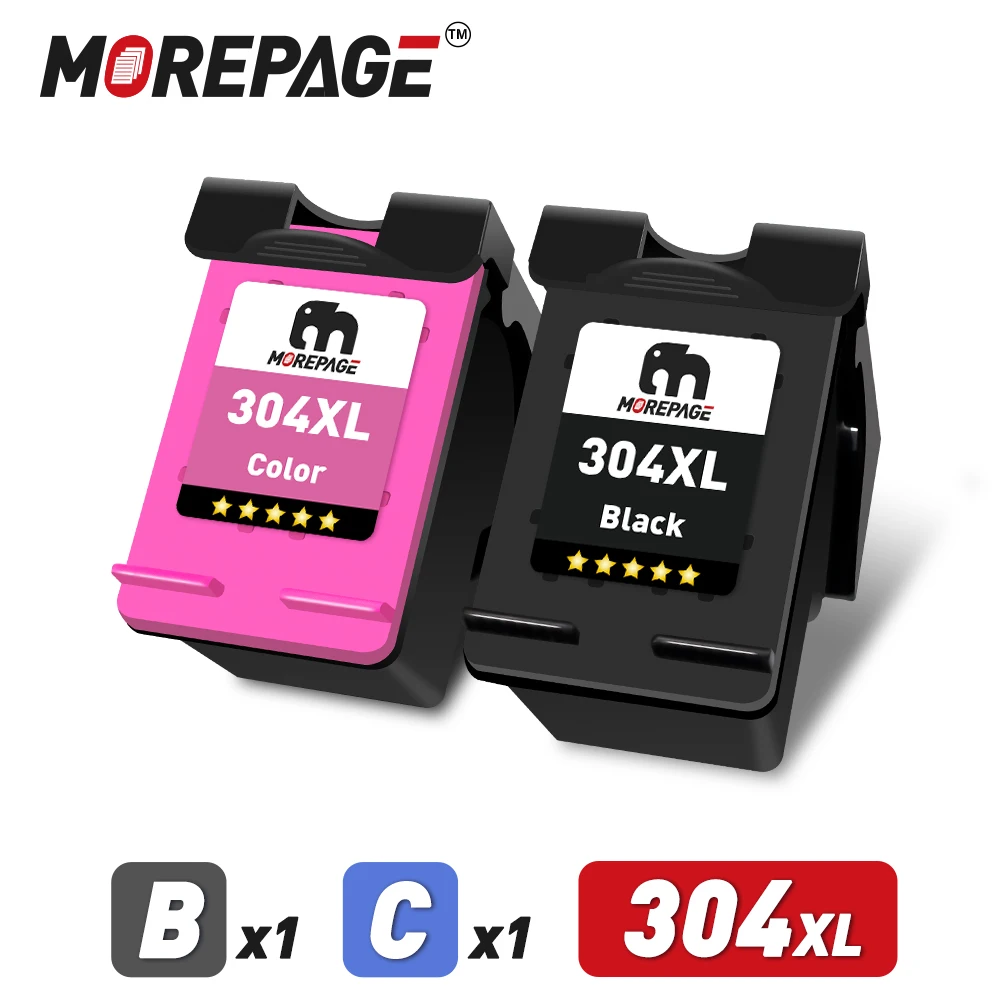 High-Yield Remanufactured Ink Cartridge by MorePage