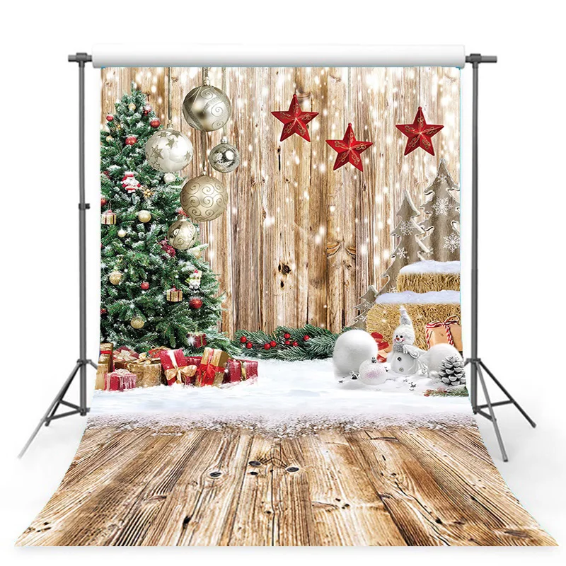 

ZHISUXI Christmas Day Decoration Photography Backdrops Magic Xmas Eve Happy New Year Creath Studio Background Props JD-25