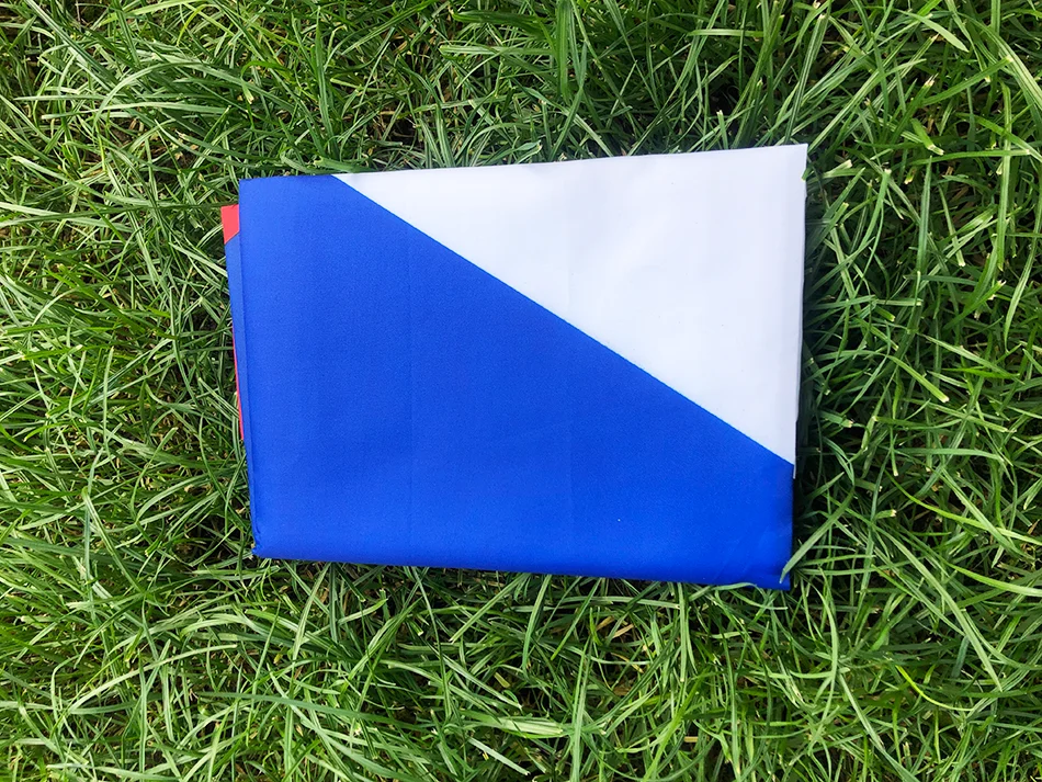 Drapeau République tchèque officiel pour mât : fabrication française