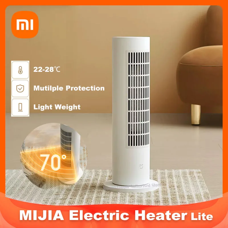Xiaomi Mijia Vertical Electric Heater Lite 2000W PTC Probe Sensing Heating  Constant Temperature Control Work With Mi Home - AliExpress