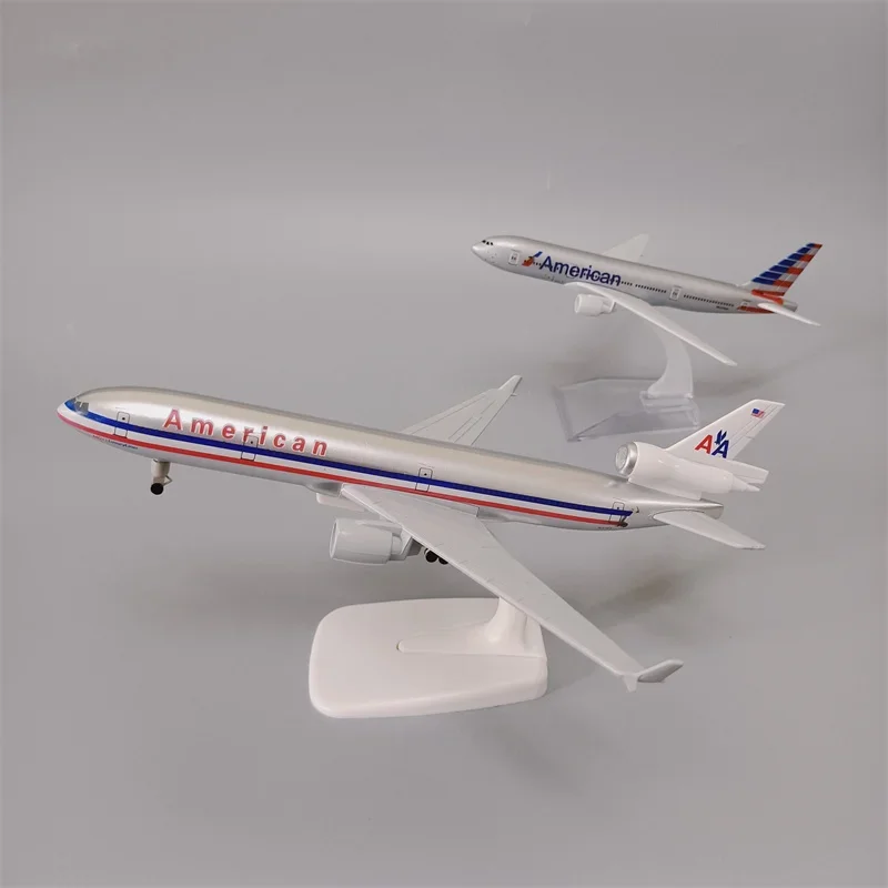 

20cm Alloy Metal Air USA American AA MD MD-11 Airlines 16cm American B777 Airways Diecast Airplane Model Plane Model Aircraft